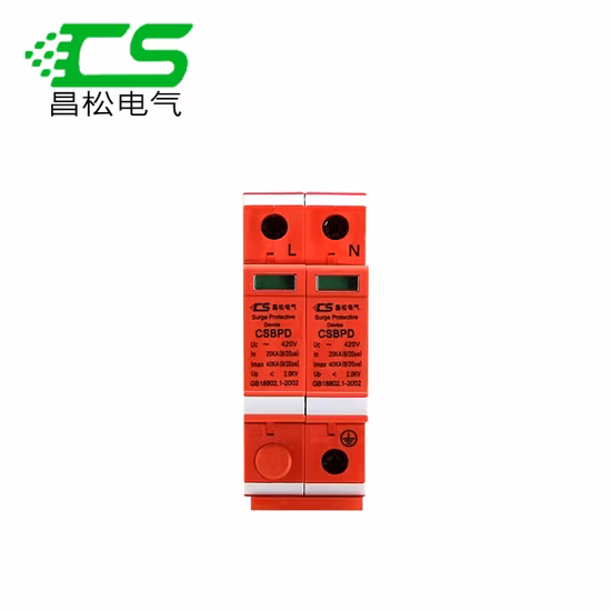 High Quality Surge Protector 2 4 Pole AC DC Surge Protective Device