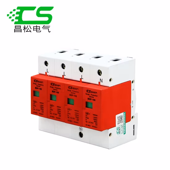 High Quality Surge Protector 2 4 Pole AC DC Surge Protective Device