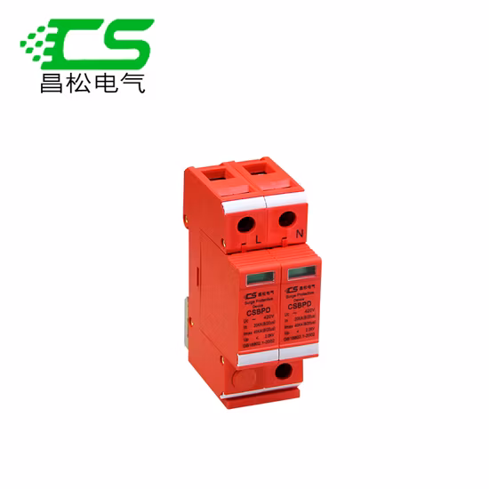 High Quality Surge Protector 2 4 Pole AC DC Surge Protective Device