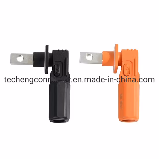 Novo conector de bateria deslizante rápida de núcleo único Hv de alta tensão para armazenamento de energia solar